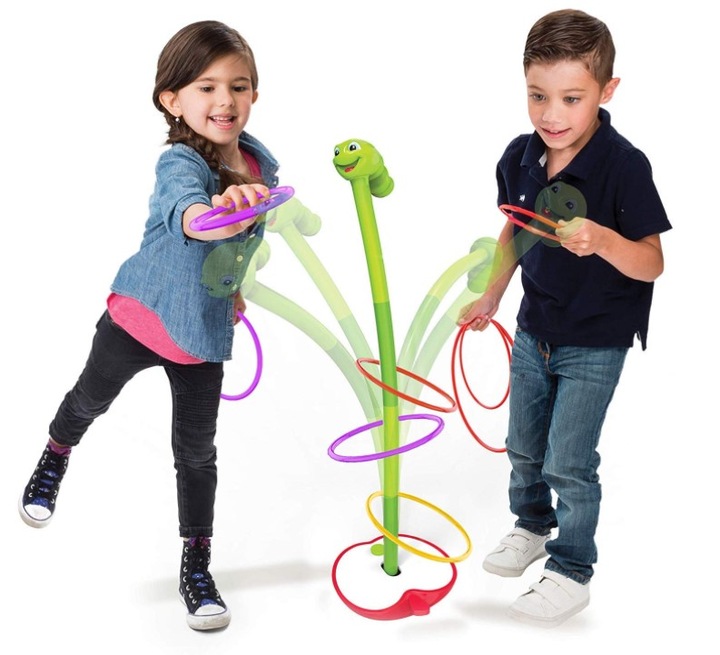 GRA ZRĘCZNOŚCIOWA Tańczący Robak Gibający Robaczek RZUT DO CELU regulacja