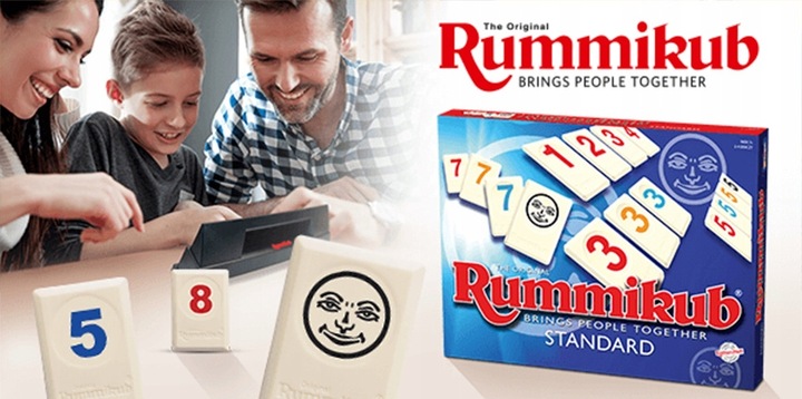 Gra liczbowa RUMMIKUB od TM Toys ORYGINAŁ Lemada
