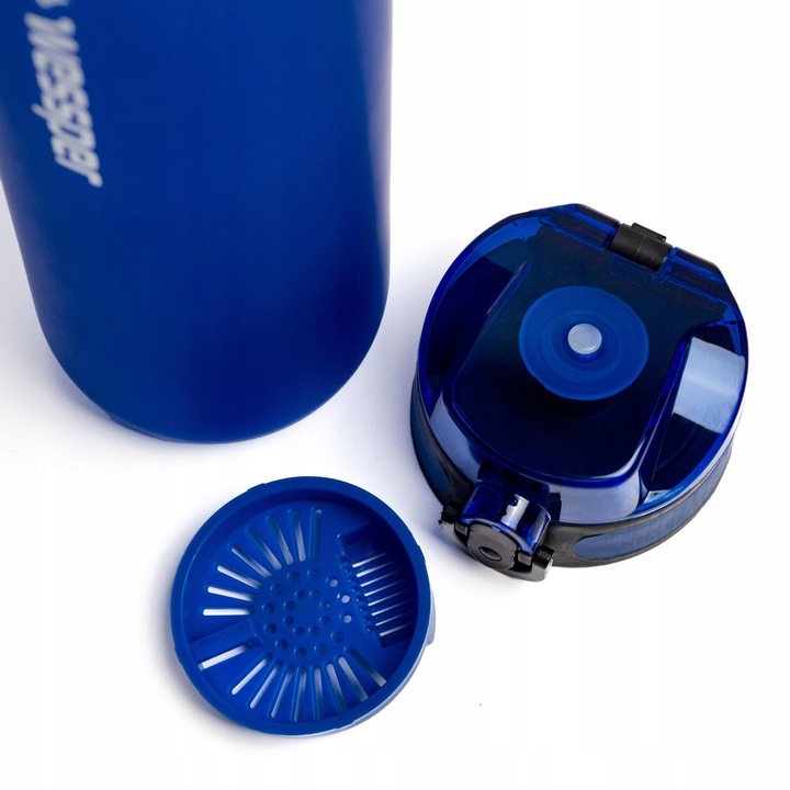 Wessper bidon na wodę 1l | Butelka filtrująca sportowa tritan 3x filtr