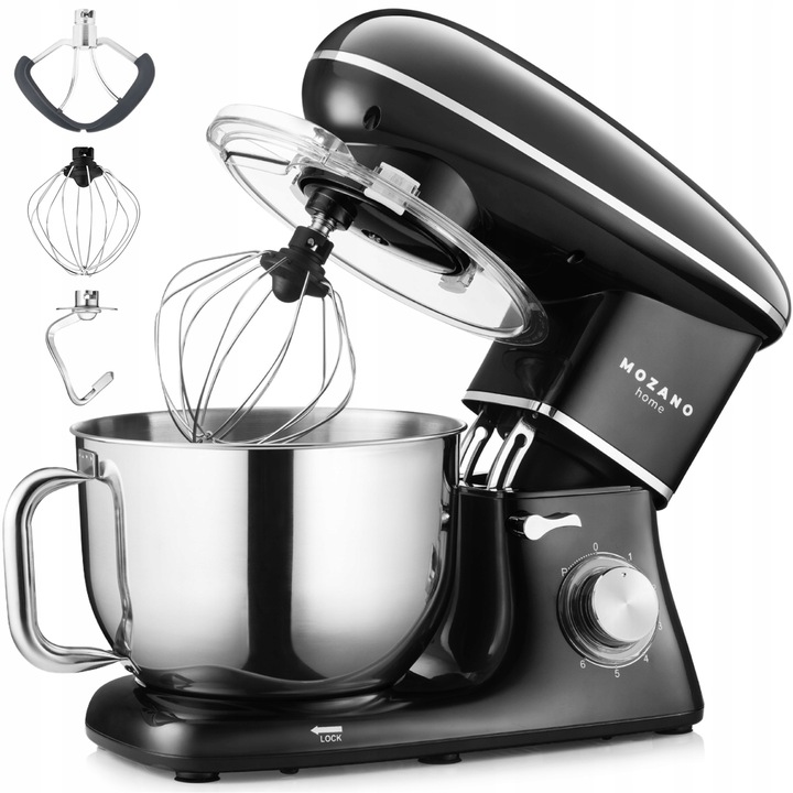 ROBOT KUCHENNY MIKSER PLANETARNY MISA 6.2L MOCNY 3 MIESZADŁA MOCNY