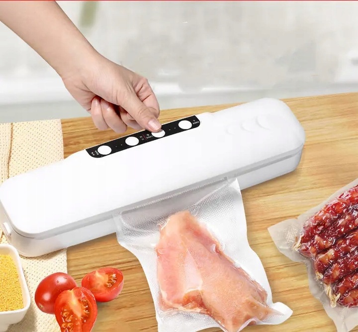 ZGRZEWARKA PRÓŻNIOWA DO ŻYWNOŚCI PAKOWARKA O MOCY 90W + ZESTAW WORKÓW XXL