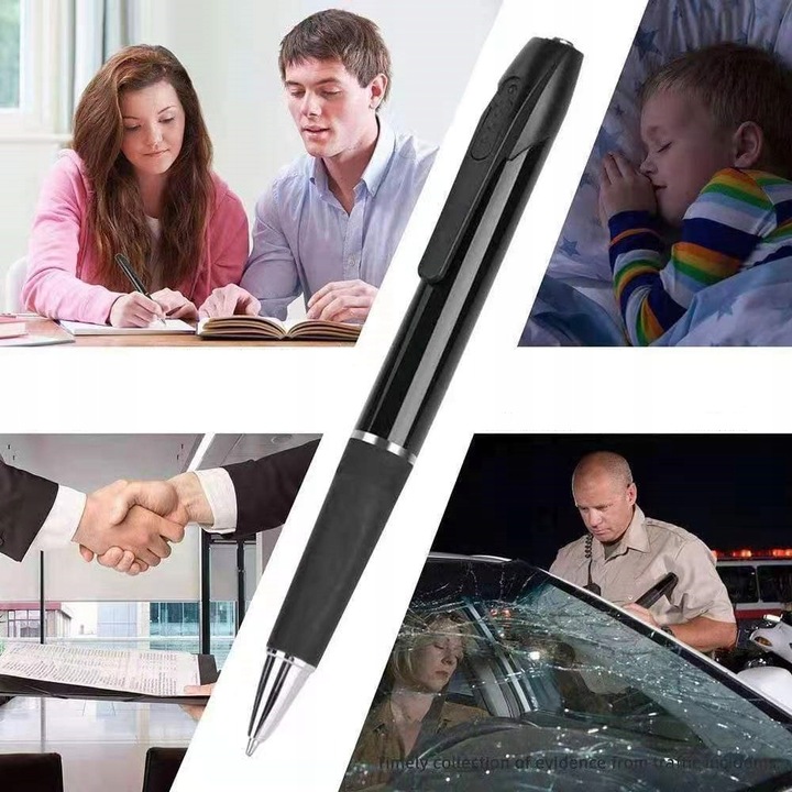 MINI KAMERA SZPIEGOWSKA UKRYTA FULLHD DŁUGOPIS