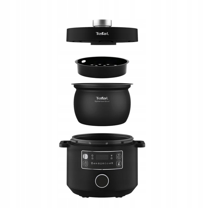 Szybkowar Tefal 5 l czarny multicooker wkłady automat