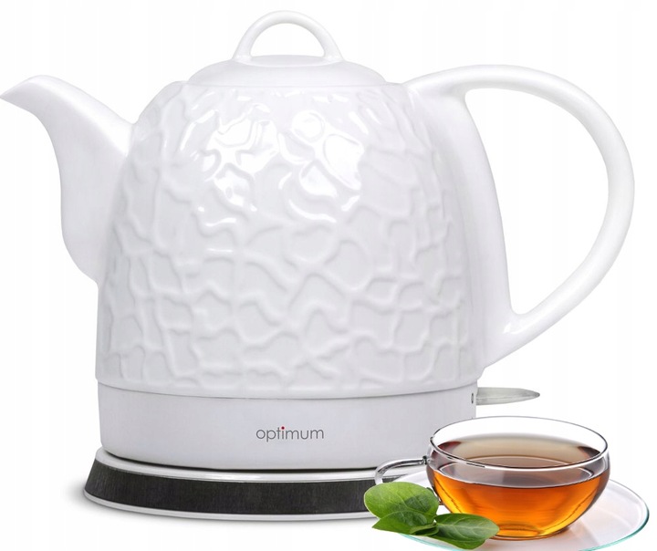 69630 Czajnik elektryczny ceramiczny 1 l CJS-1310 marmurek OPTIMUM