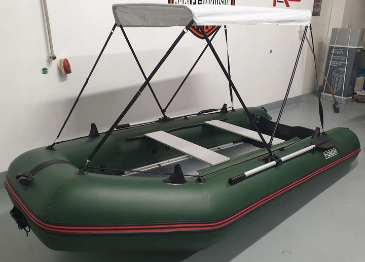 Daszek bimini pontonu łodzi uniwersalny