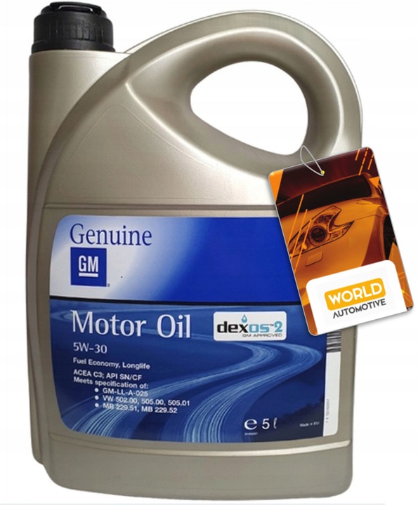 GM Dexos 2 5W-30 5L / 93165557 Produkcji 11/2024