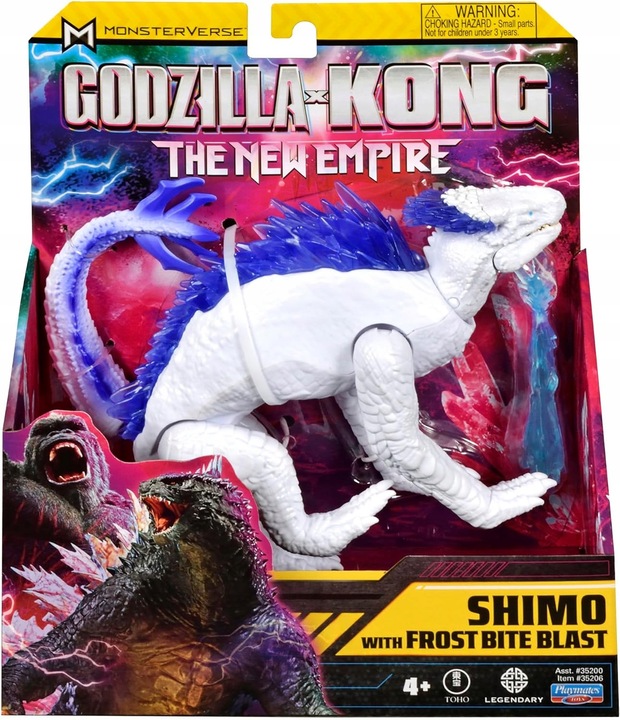 MONSTERVERSE GODZILLA VS KONG BLAST 15 cm FIGURKA SMOK SHIMO FROTST BITE