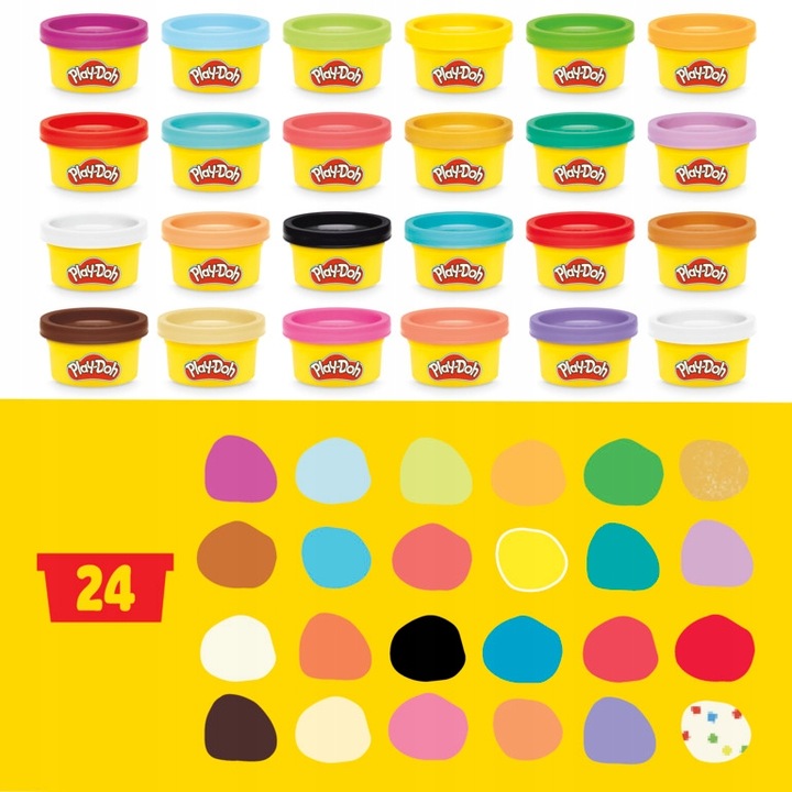 Play-Doh Ciastolina Kalendarz Adwentowy Świąteczny akcesoria Hasbro G0501