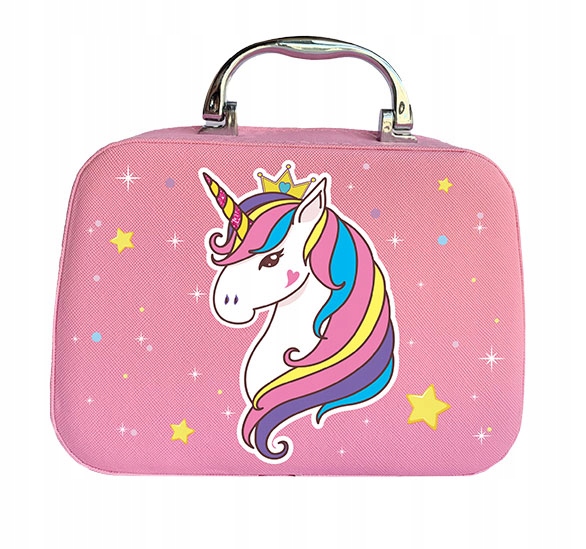 KUFEREK KOSMETYKÓW DO MAKIJAŻU i PAZNOKCI CIENIE MAKIJAŻ DLA DZIEWCZYNKI