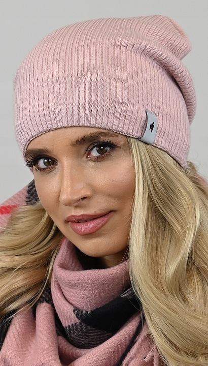 CZAPKA beanie smerfetka damska polar