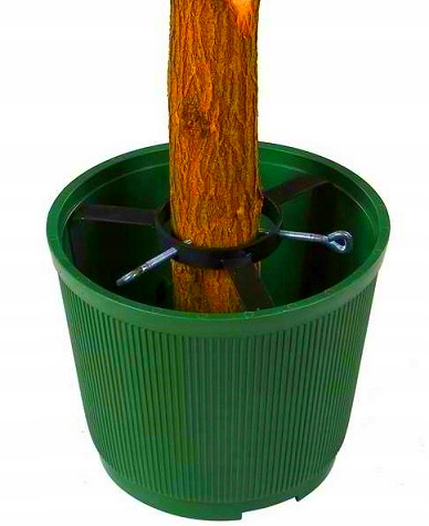 DONICA STOJAK NA POD CHOINKE DO CHOINKI PODSTAWKA 10L ZIELONY GRAFITOWY