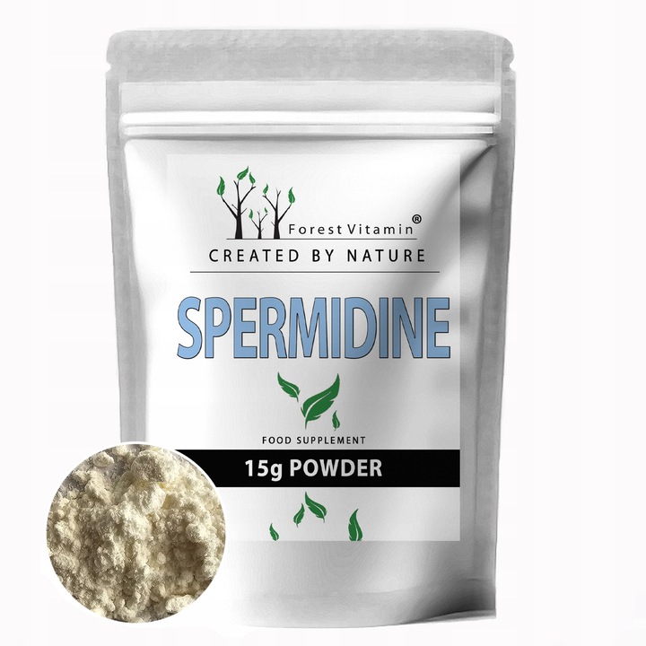 SPERMIDYNA 15g CZYSTA SPERMIDYNE TRICHLOROWODOREK SPERMIDYNY 600 PORCJI