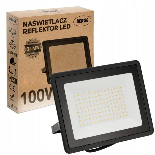 Halogen Naświetlacz LED 100W = 600W IP65 Premium