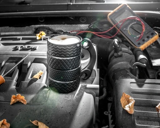 KUBEK OPONY prezent na urodziny 18-99 dla kierowcy mechanika taty mężczyzny