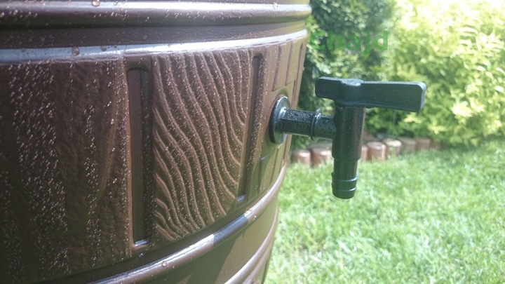 POJEMNIK NA DESZCZÓWKĘ WODĘ ZBIORNIK 265 L+KRANIK