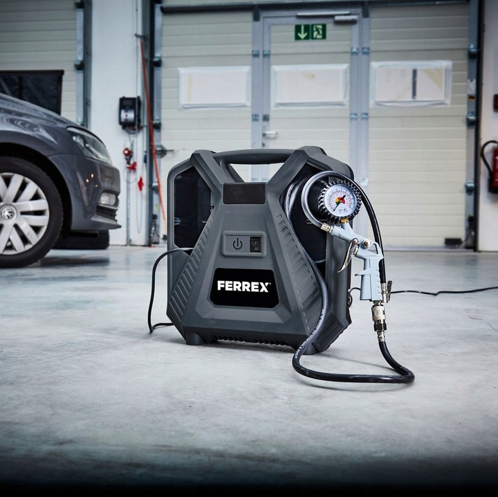 Kompresor bezolejowy Ferrex CQB180D-2 0 l 8 bar