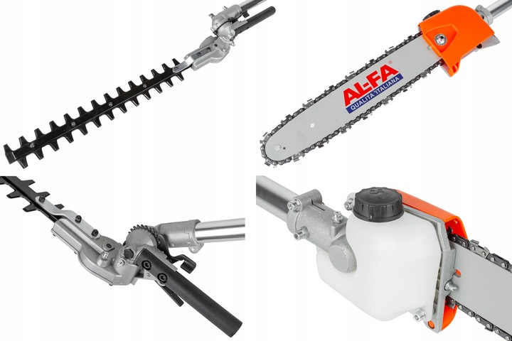 Podkaszarka KOSA kosiarka SPALINOWA wykaszarka wielofunkcijna MOCNA 4W1XL