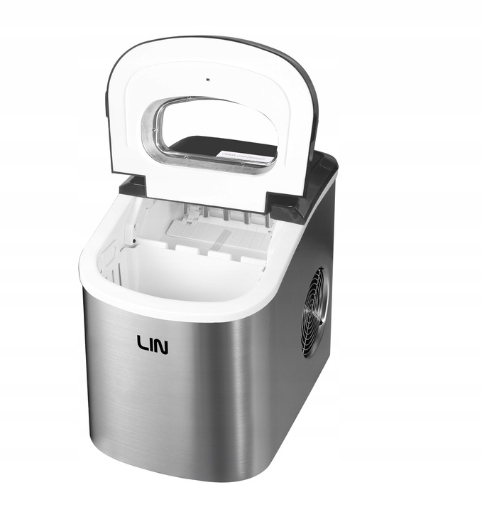Kostkarka do lodu LIN Ice PRO-S12 Srebrny