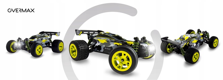 Auto Zdalnie Sterowane RC 1:18 DUŻE TERENOWE 4x4 30 min 850mAh x2 PROMOCJA