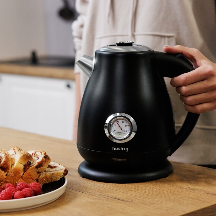 CZAJNIK ELEKTRYCZNY BEZPRZEWODOWY 2200W MOCNY Z TERMOMETREM Huslog AK-0932