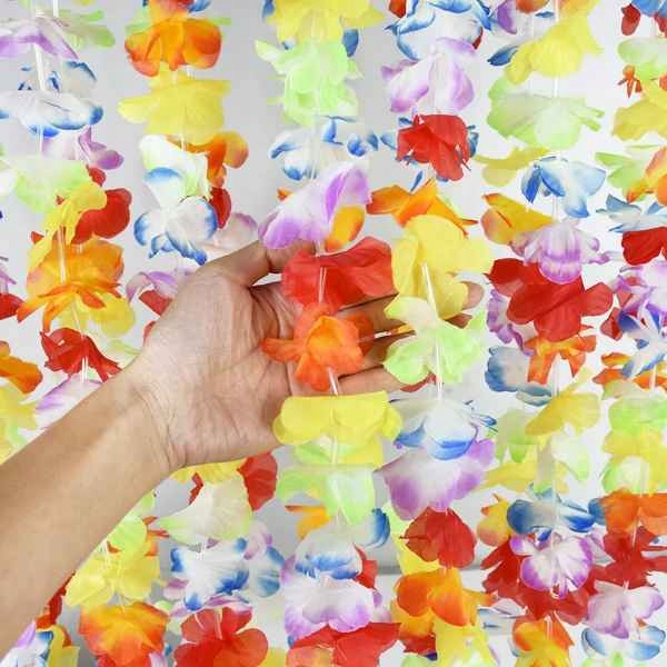 Naszyjnik HAWAJSKI kwiaty party panieński party hawaje