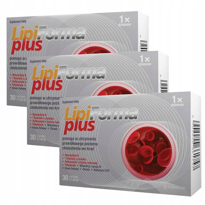 Lipiforma plus < 3 mg Monokaliny K 30 kaps.