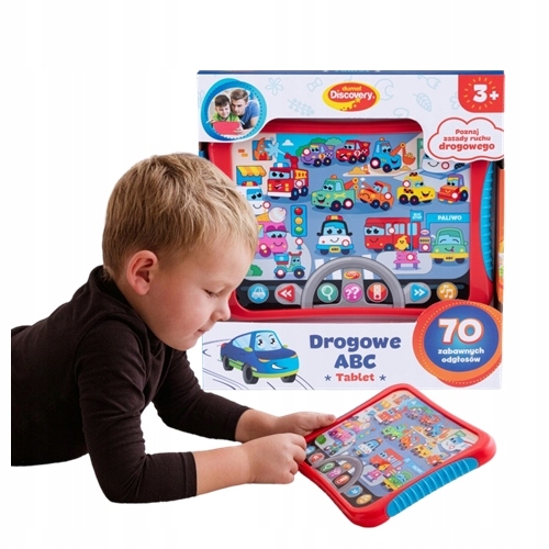 DUMEL Interaktywny TABLET DROGOWE ABC zasady ruchu