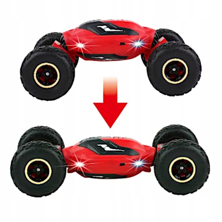 SAMOCHÓD ZDALNIE STEROWANY RC AUTO TWIST CAR STUNT 4X4 PREZENT DLA DZIECI