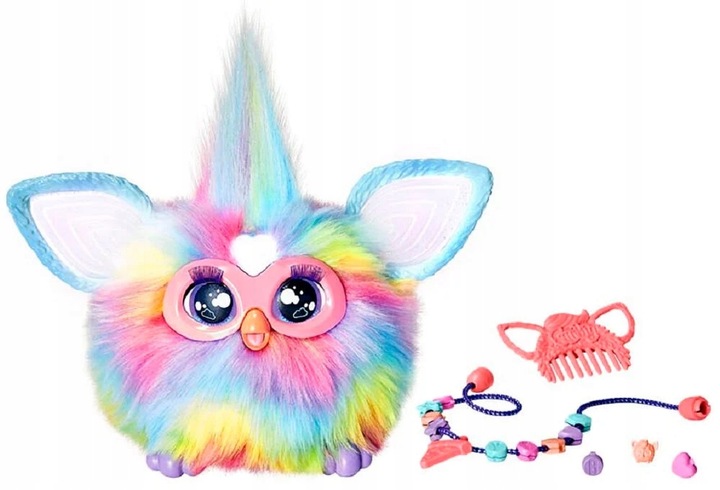Maskotka HASBRO Furby Tęczowy F8900
