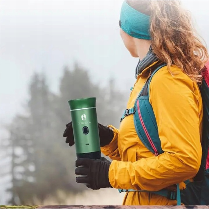 Przenośny Ekspres do Kawy Mielonej Kapsułek New Line Edition 2025 Zielony