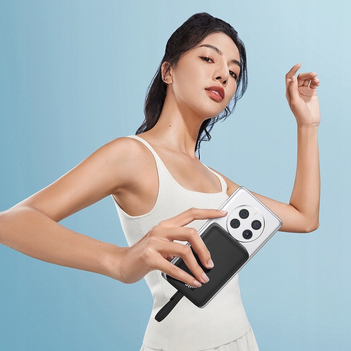 BASEUS POWER BANK MAGNETYCZNY 10000mAh 30W POWERBANK Z KABLEM USB-C