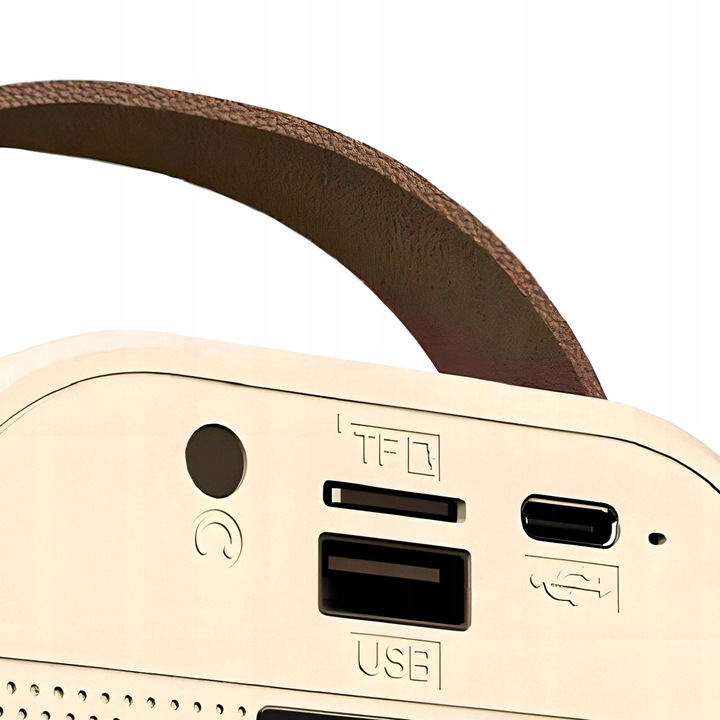 ZESTAW KARAOKE MIKROFON KARAOKE GŁOŚNIK BLUETOOTH RGB DWA MIKROFONY USB 2