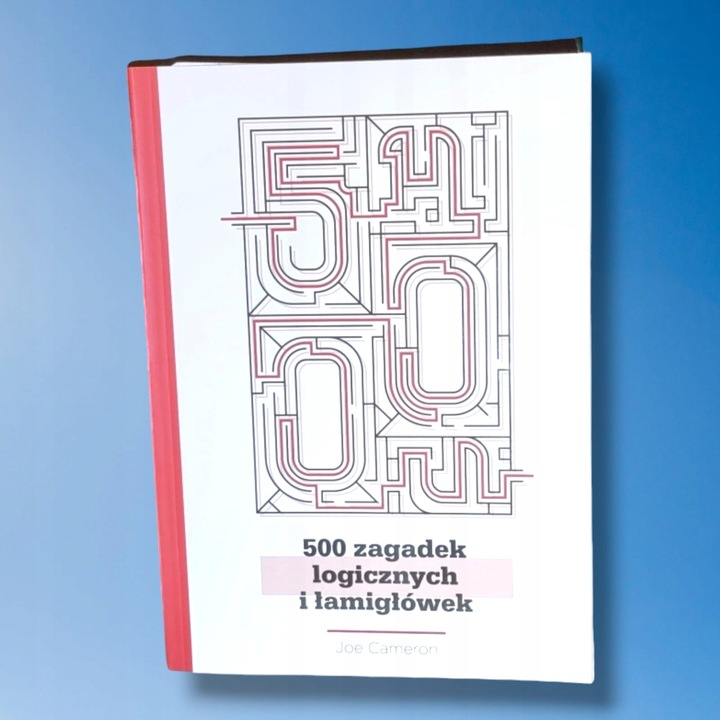 LOGIC BOX duży zestaw łamigłówek retro prezent książka urodziny dla dziecka