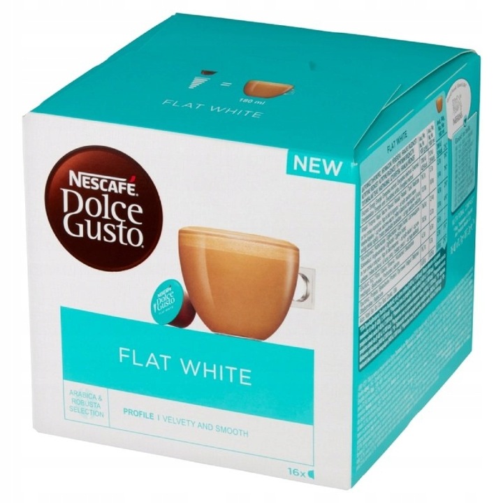 Kapsułki Nescafe Dolce Gusto Flat White 16szt