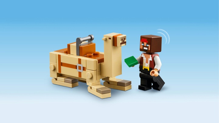 LEGO Minecraft 21259 Rejs Statkiem Pirackim Kałamarnica Wielbłąd 2x Pirat