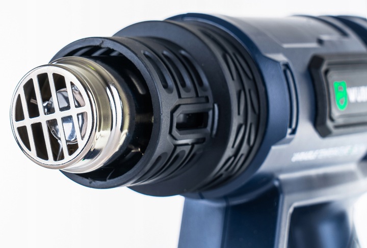 OPALARKA ELEKTRYCZNA 2 BIEGI REGULACJA LCD MOCNA 2200W + 5 DYSZ + SZPACHLA