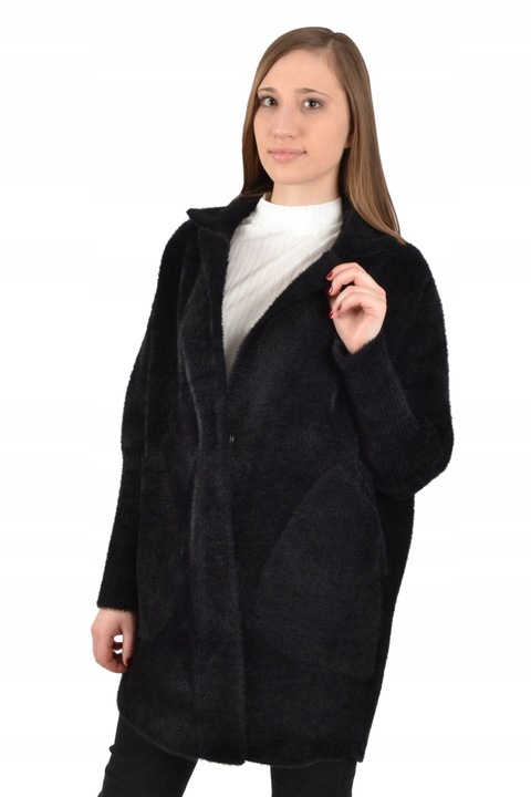 Płaszczyk ALPAKA oversize size plus DUŻY ROZMIAR