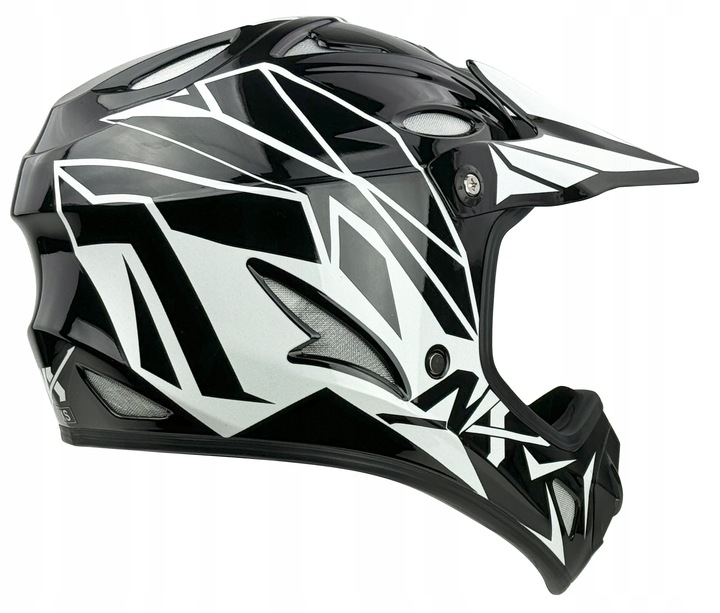 KASK ROWEROWY DOWNHILL NX EXTREME r.XS | FREE RIDE|KASK ZJAZDOWY|900g LEKKI