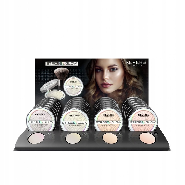 REVERS PUDER ROZWIETLAJĄCY STROBE & GLOW nr 03