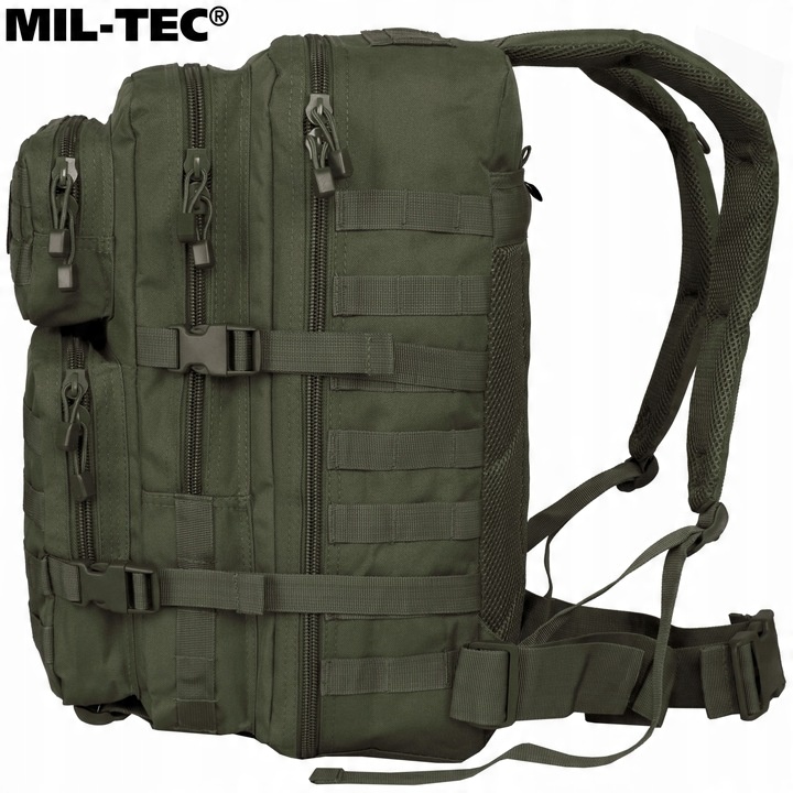 PLECAK WOJSKOWY TAKTYCZNY MILITARNY MIL-TEC ASSAULT TURYSTYCZNY OLIVE 36L