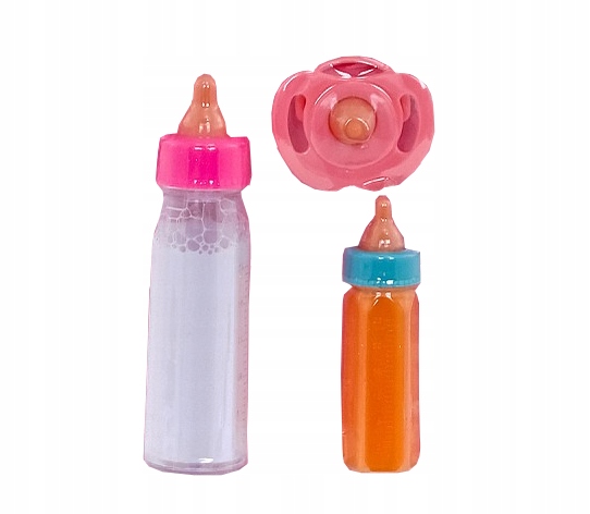 różowe BABY ubranko BORN dla lalki BOBAS sukienka PAJACYK czapka BUCIKI 403