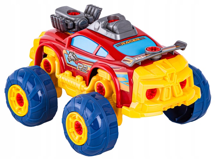 Samochód DO ROZKRĘCANIA Skręcania Auto Sportowe 3w1 Śruby Tuning WKRĘTARKA