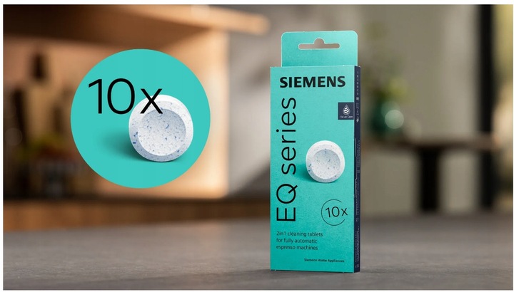 Zestaw do czyszczenia ekspresów ciśnieniowych Siemens TZ8001B + TZ80002B