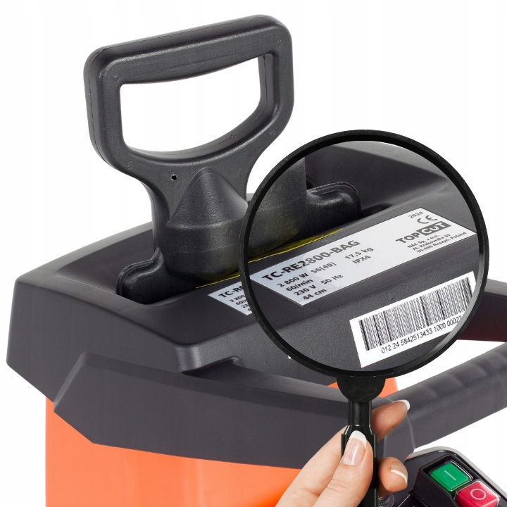 ROZDRABNIACZ ELEKTRYCZNY FREZOWY DO GAŁĘZI 2800W RĘBAK DO DREWNA POJEMNIK