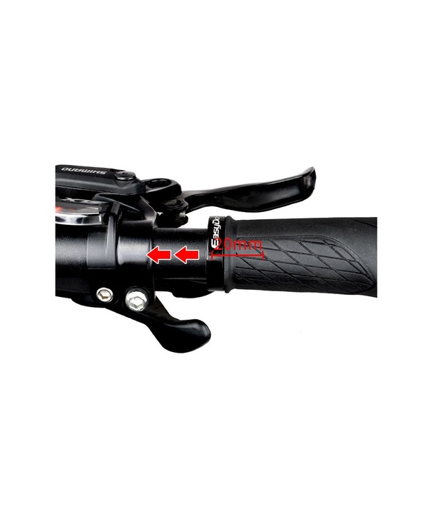 Lusterko rowerowe EasyDo RM05 obrotowe Prawe