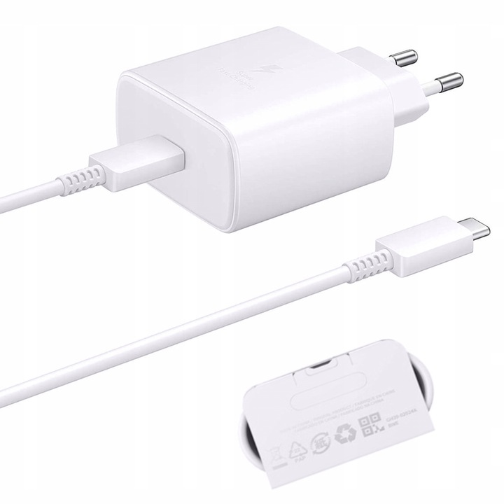 ŁADOWARKA KOSTKA 45W KABEL USB C do SAMSUNG GALAXY