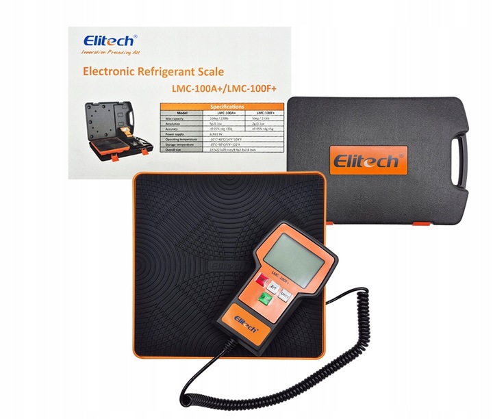 Waga ELITECH LMC-100F+ czynnika chłodniczego 50kg