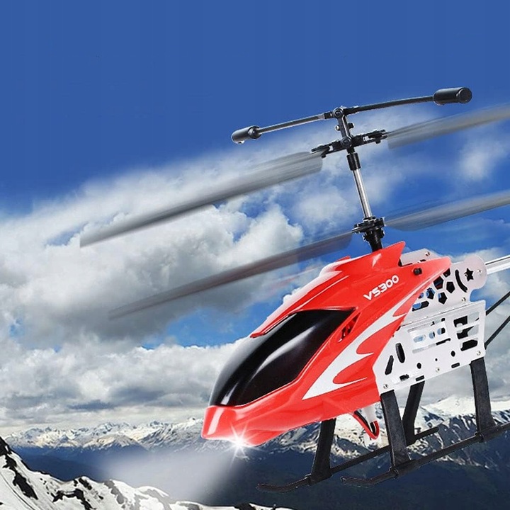 HELIKOPTER ZDALNIE STEROWANY SAMOLOT RC ŚMIGŁOWIEC PILOT Led DUŻY