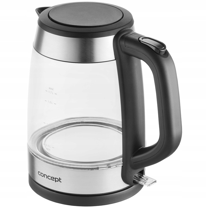 Czajnik elektryczny Concept RK4150 2200 W 1,7 l srebrny/szary