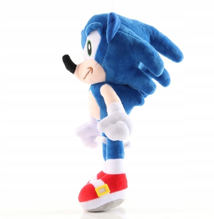 MASKOTKA SONIC 30CM PLUSZAK DLA DZIECI PRZYTULANKA ZABAWSKA PREZENT